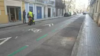 Las zonas verdes y naranjas vacían las calles de La Roqueta y El Botànic