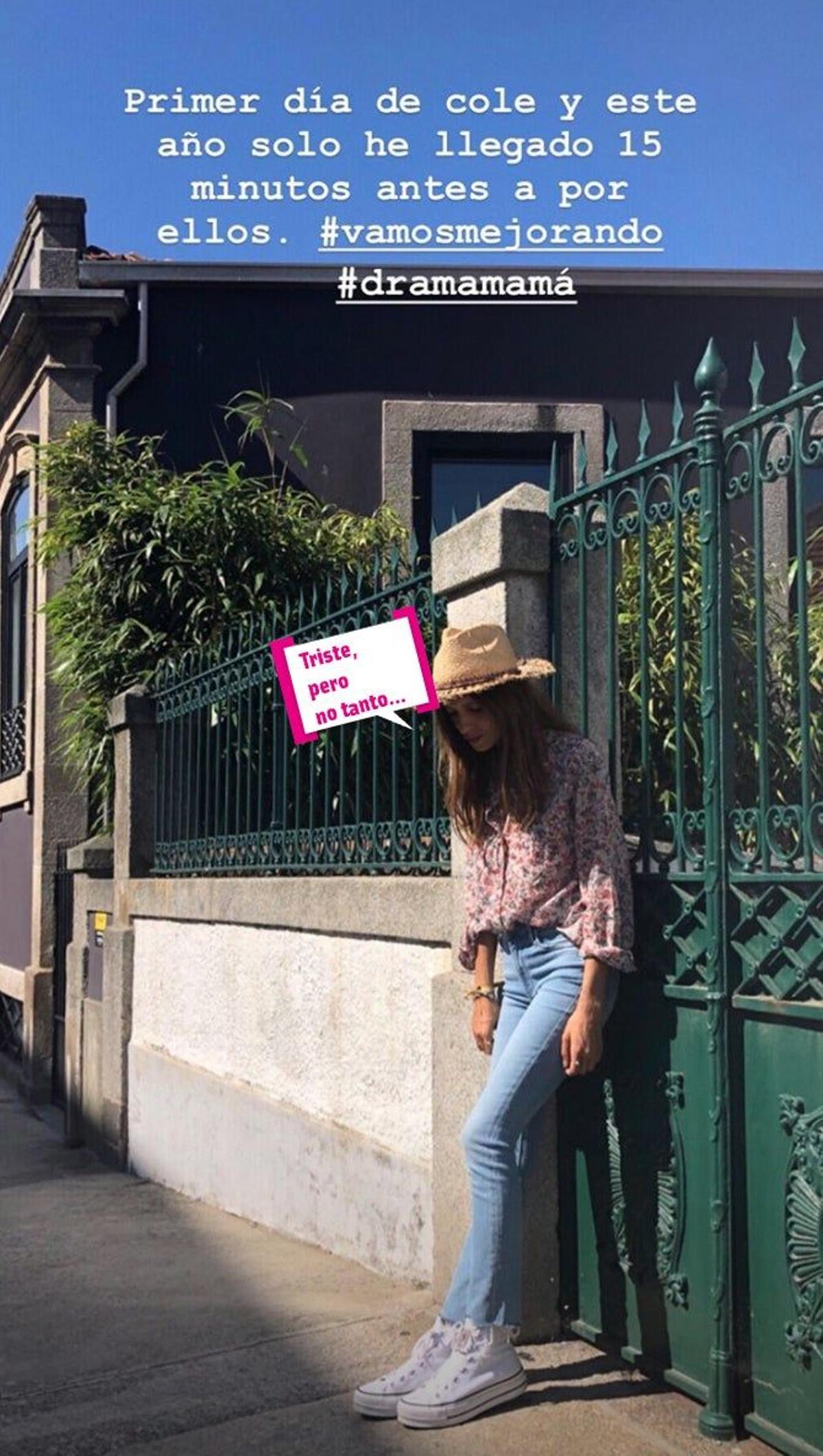 Sara Carbonero y su drama por la vuelta al cole