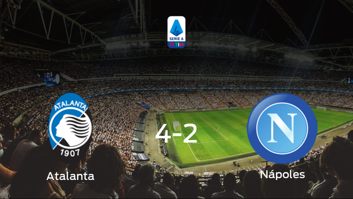 Tres puntos para el equipo local: Atalanta 4-2 Nápoles