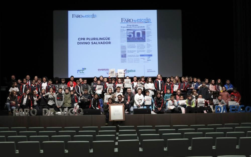 Así fue la entrega de premios de Faro da Escola