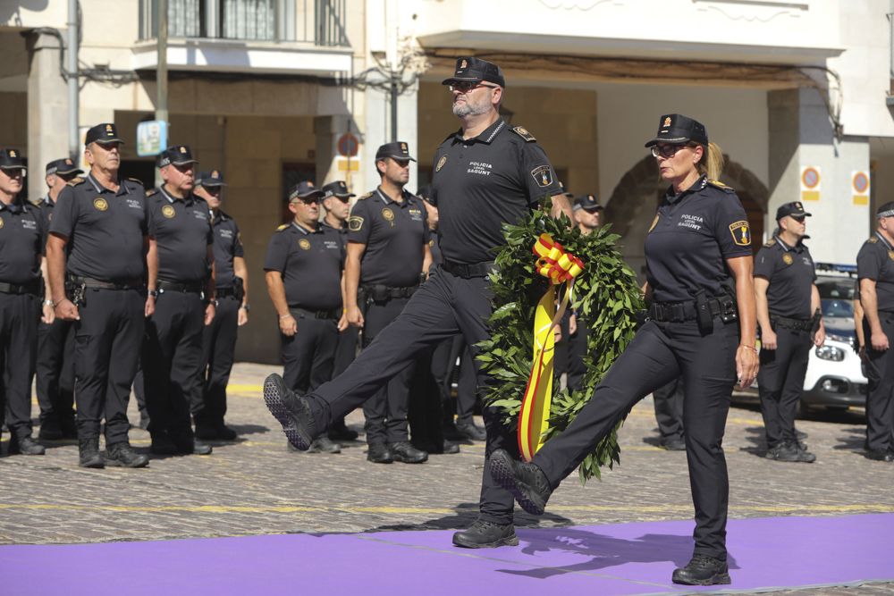 La policía local de Sagunt celebra el día de su patrón