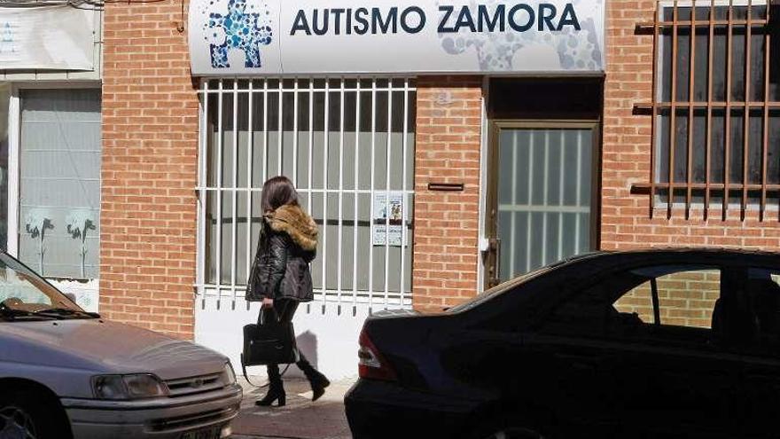 Local de la asociación Autismo Zamora.