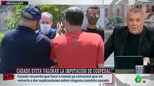 Ferreras, indignat per l’agressió a un càmera en un acte de Pablo Casado: «A qui no li agradi, que s’aguanti»