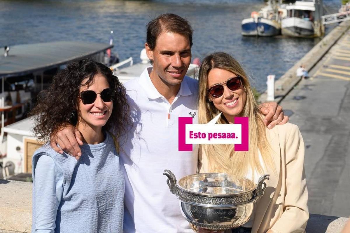 Celebrando su 14º Roland Garros