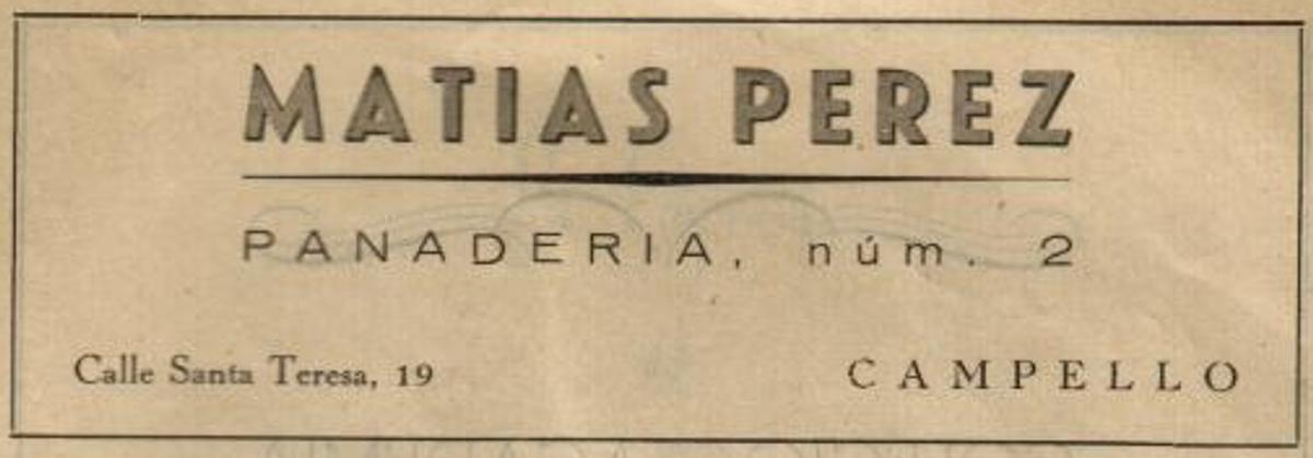 Publicidad de 1952.