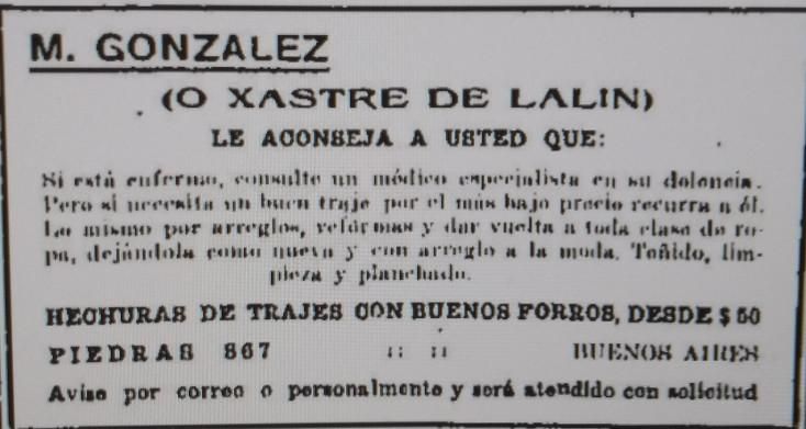 Otro reclamo en prensa.