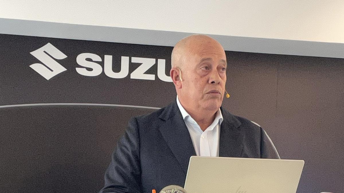 El presidente de Suzuki en España, Juan López Frade.