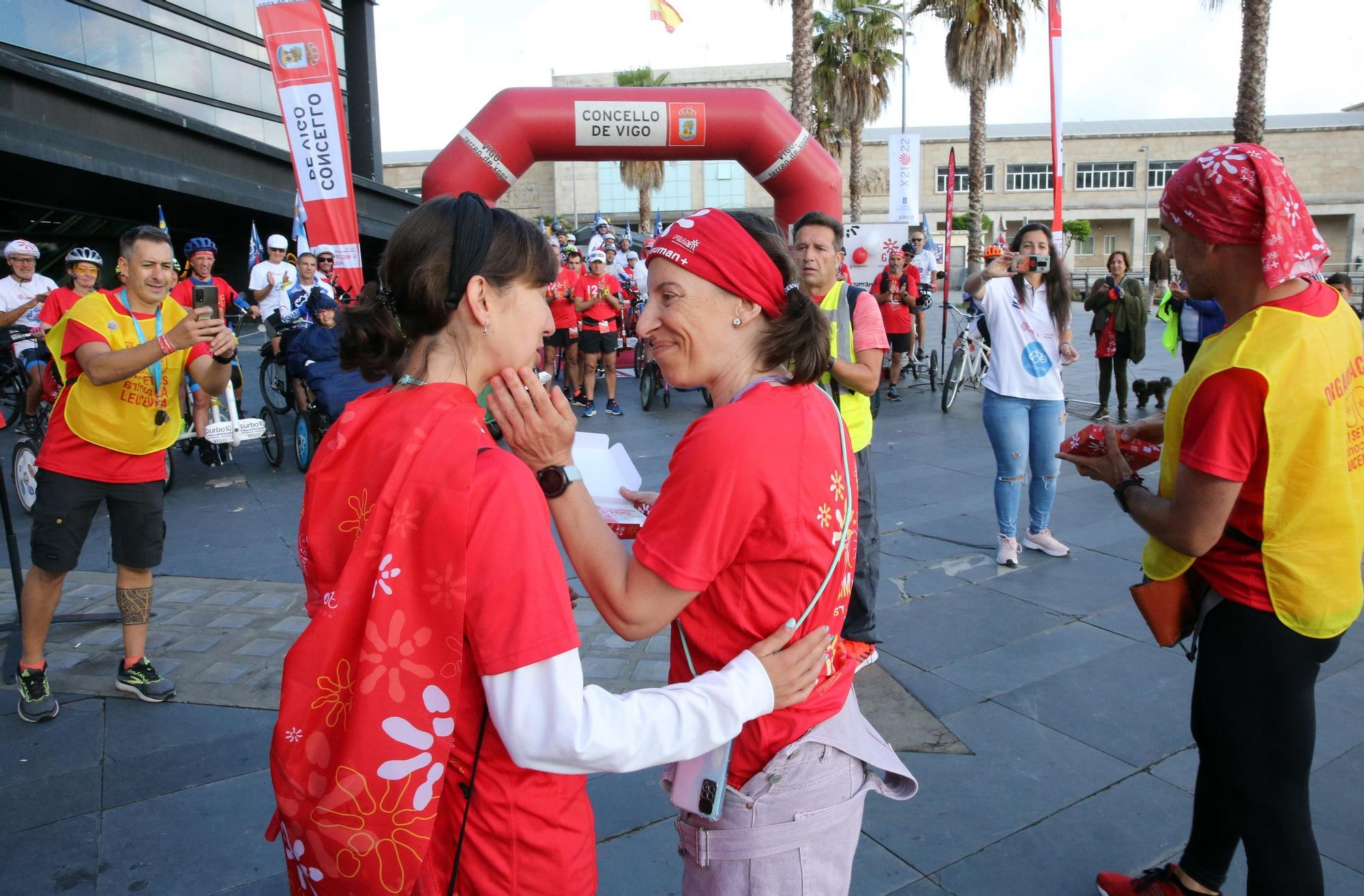 Una caminata contra la leucemia