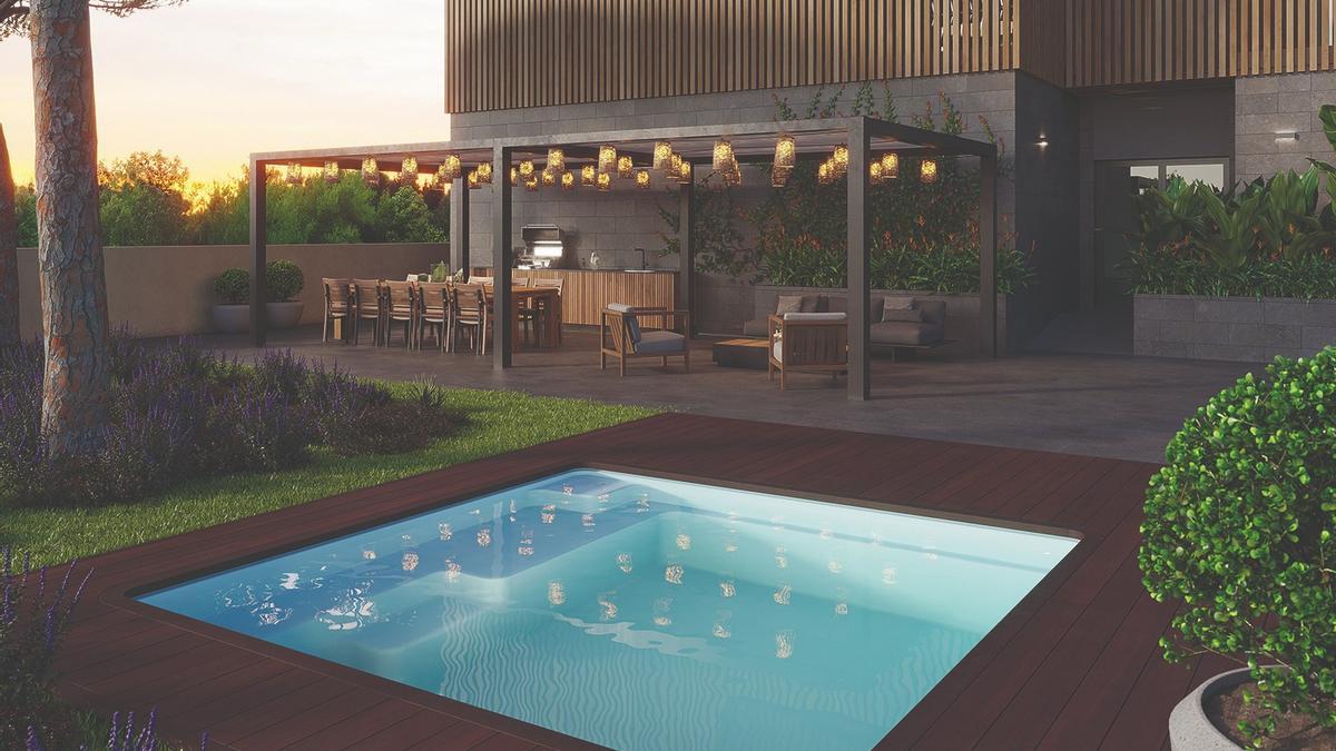 Piscina model SQUARE de Space Pools