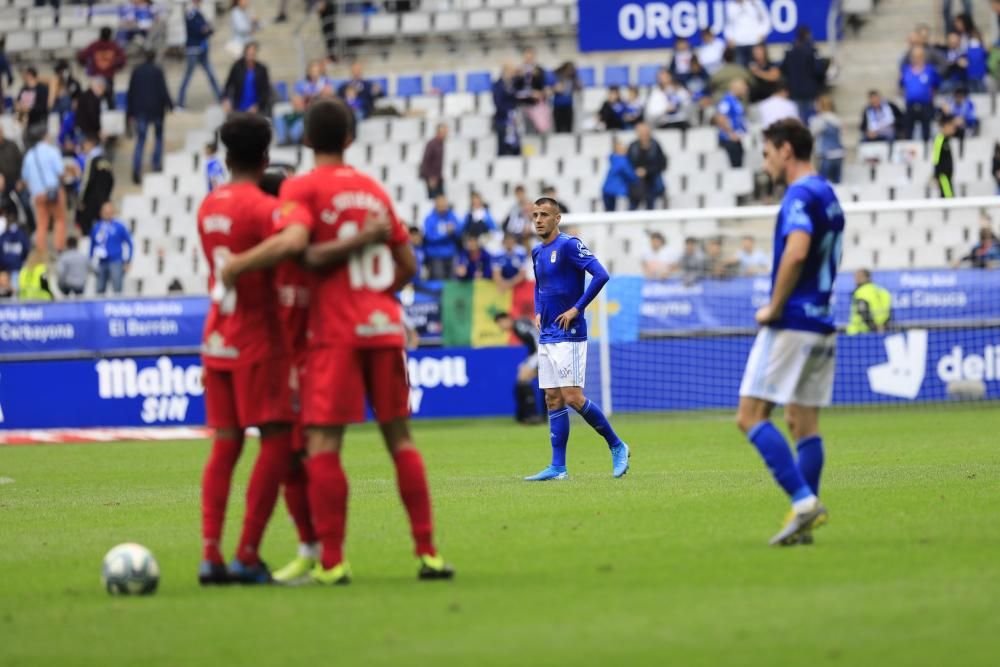 El partido del Oviedo ante el Numancia, en imágenes.
