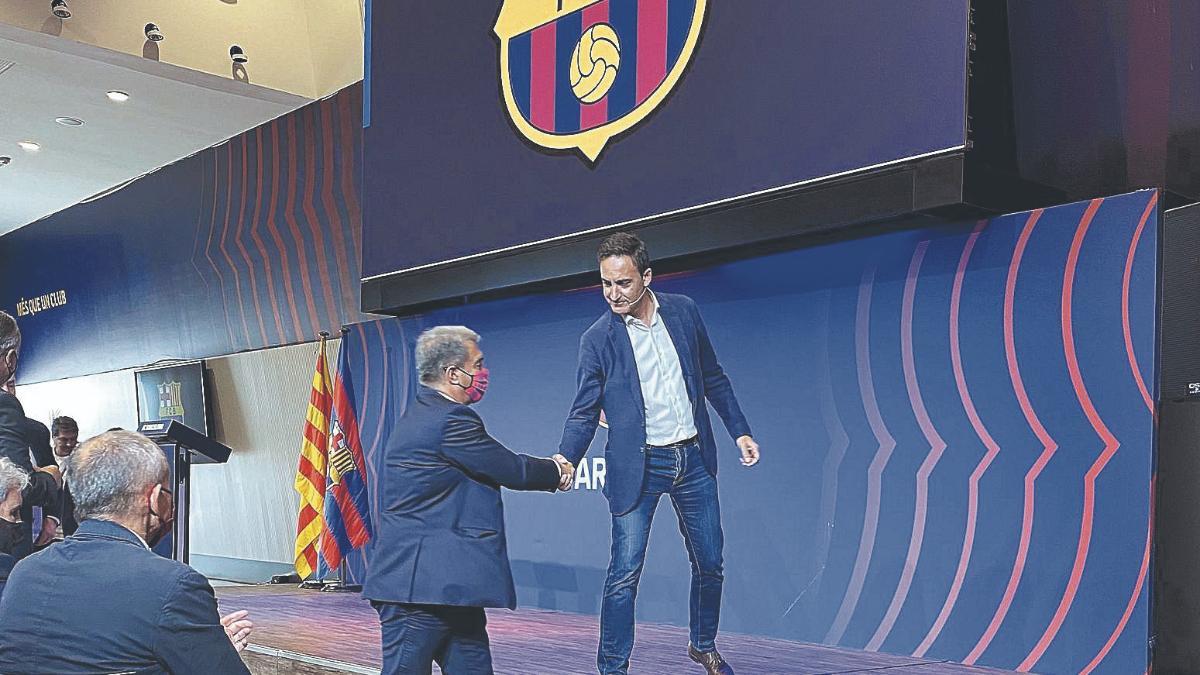 Ferran Reverter: "Volveremos a poner al Barça en el lugar que merece"