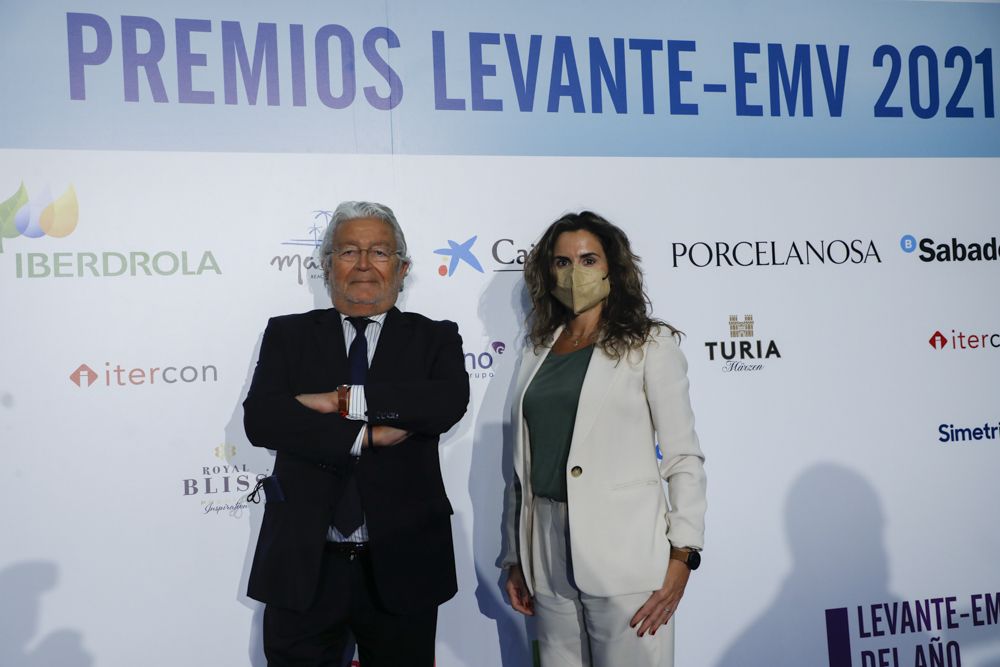 Photocall de los invitados a la gala de los Premios Levante-EMV 2021