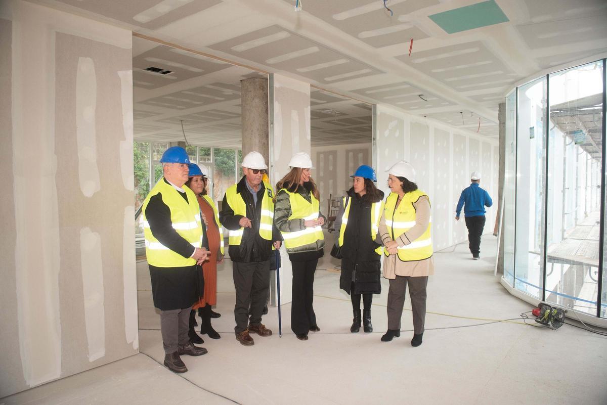 Visita institucional a la nueva sede de Adaceco en Eirís