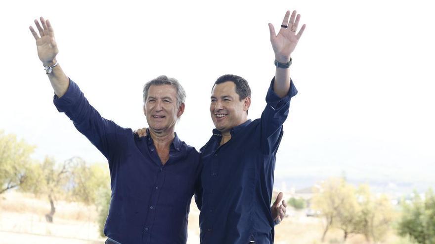 Feijóo y Moreno vuelven a la sartená de huevos fritos en Alhaurín el Grande para arrancar un curso político "decisivo"