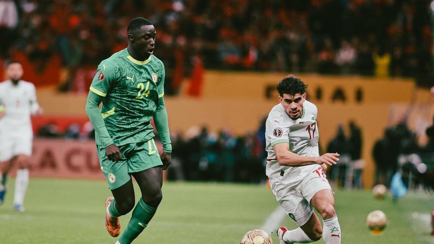 Abde y Amrabat, subcampeones de la Copa África en una surrealista final entre Senegal y Marruecos
