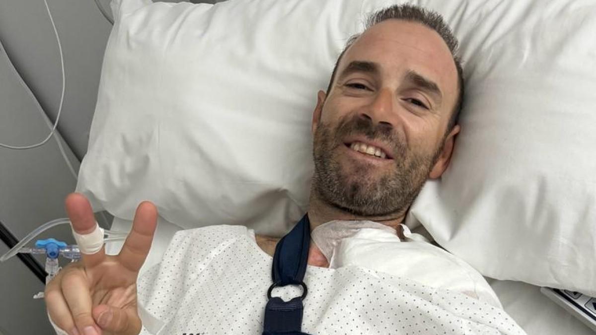 Alejandro Valverde pasó por el quirófano