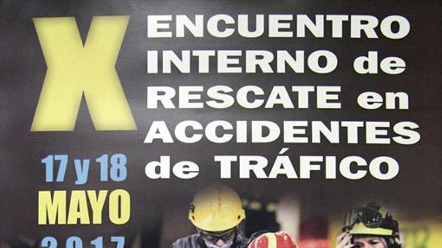 La diputación patrocina el X Encuentro de Rescate en Accidentes de Tráfico