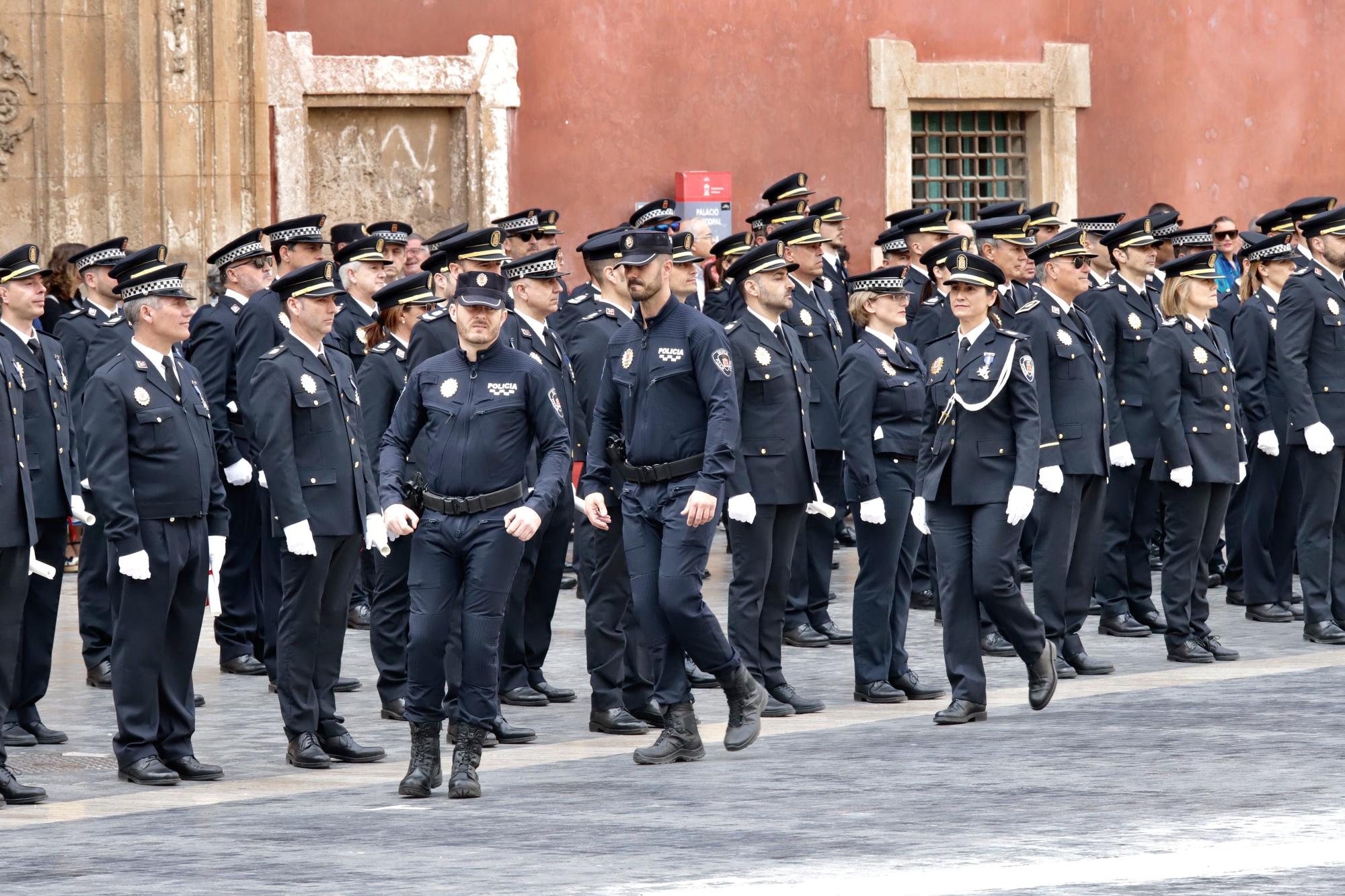 La Policía Local de Murcia celebra San Patricio