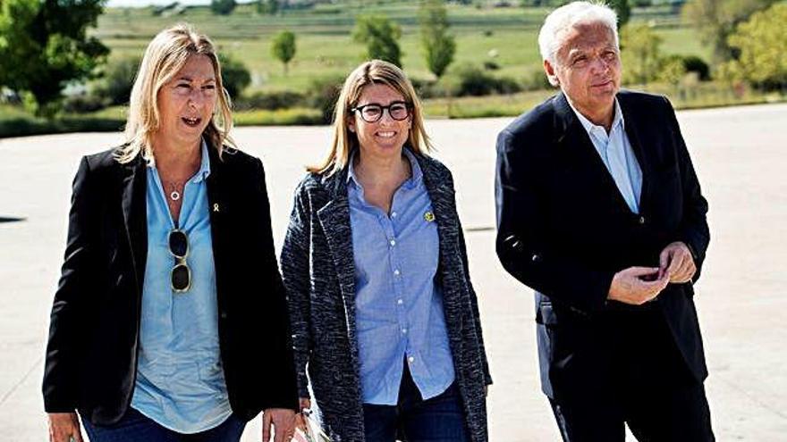 Munté, Artadi i Mascarell, a punt d&#039;entrar a la presó de Soto del Real.