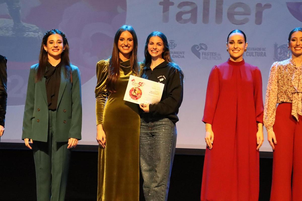 Claudia Ausina, con la nominación de 2024