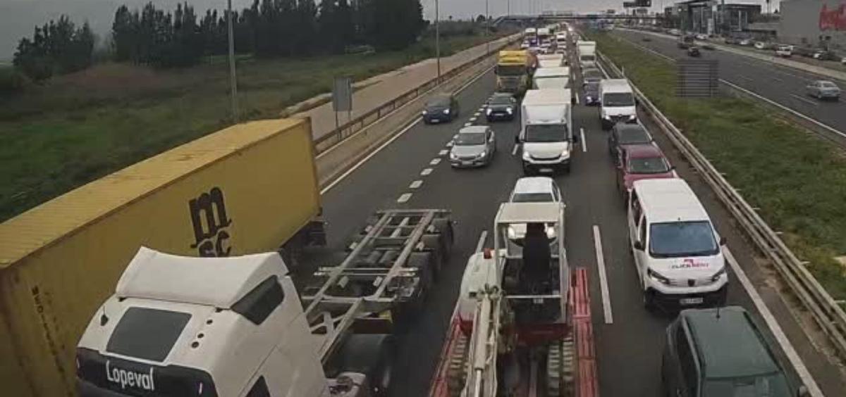 Retenciones kilométricas en la A-3