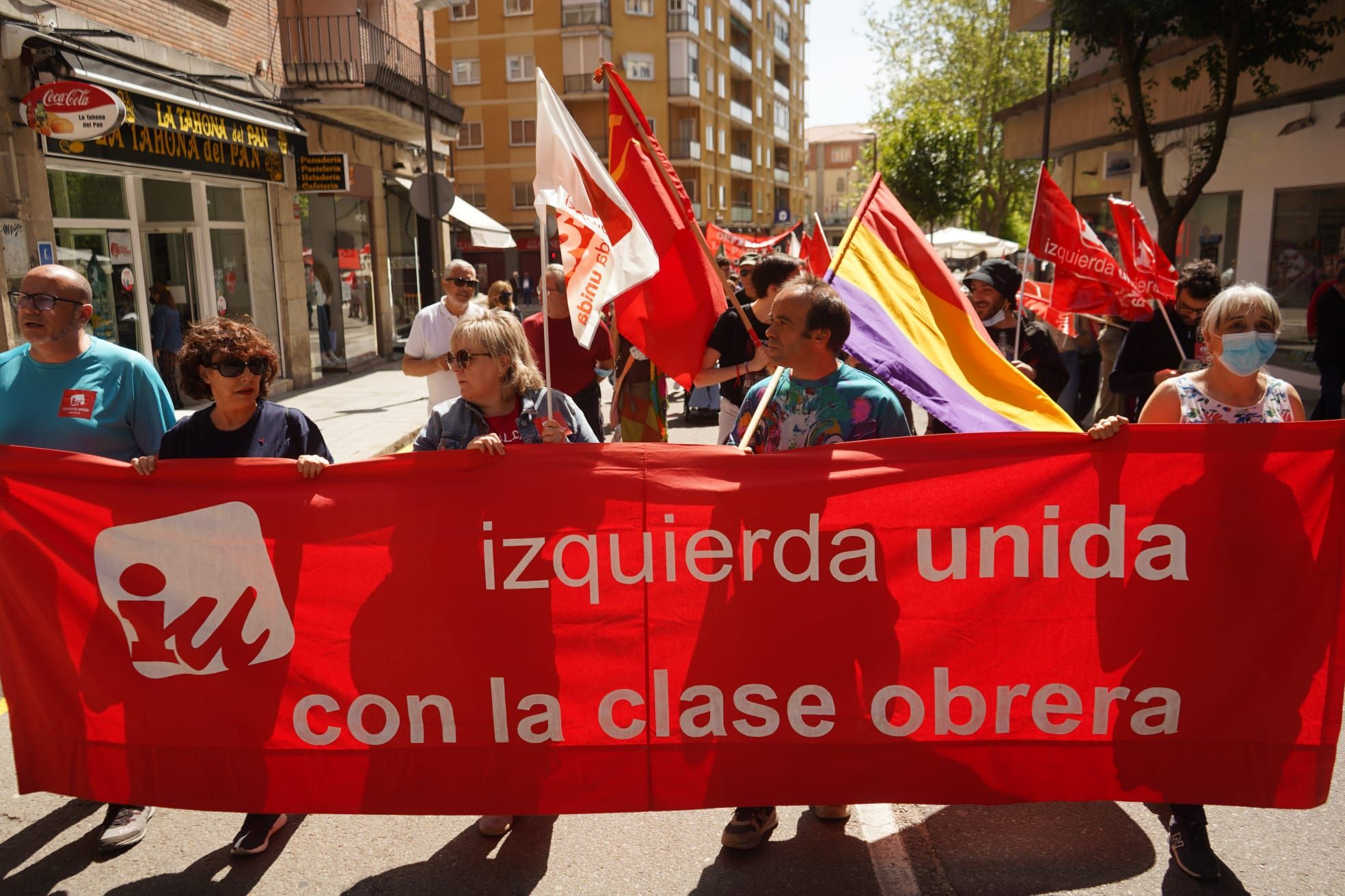 GALERÍA | La manifestación del 1 de mayo en Zamora, en imágenes