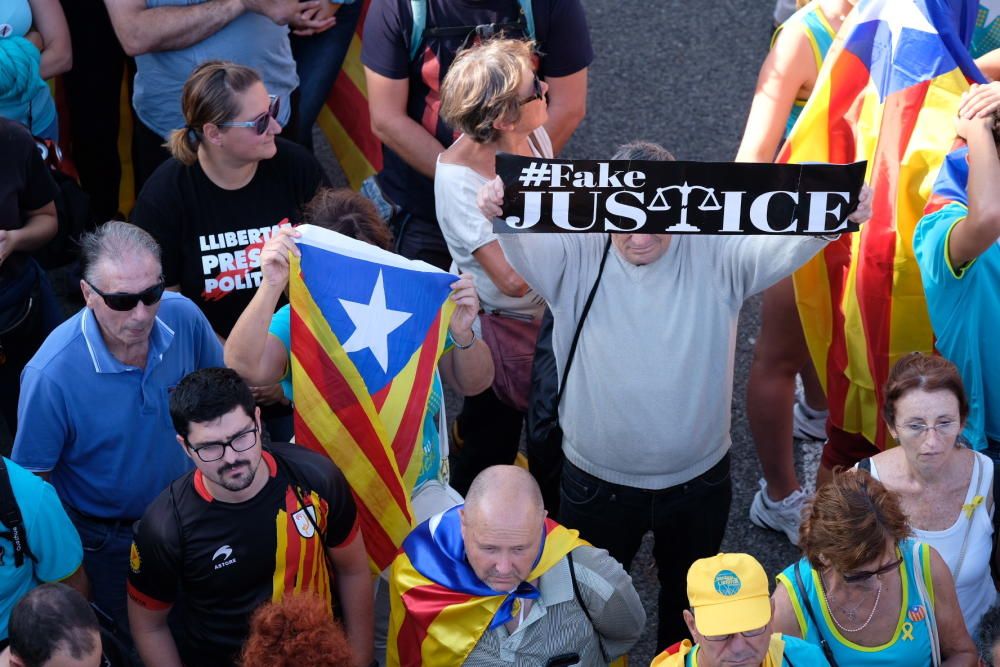 Manifestació de la Diada a Barcelona 2019