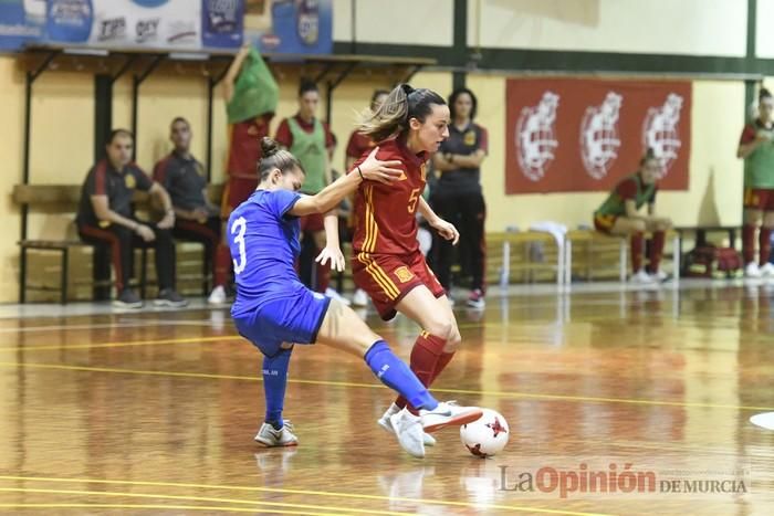 Fútbol sala femenino en Archena: España - Italia