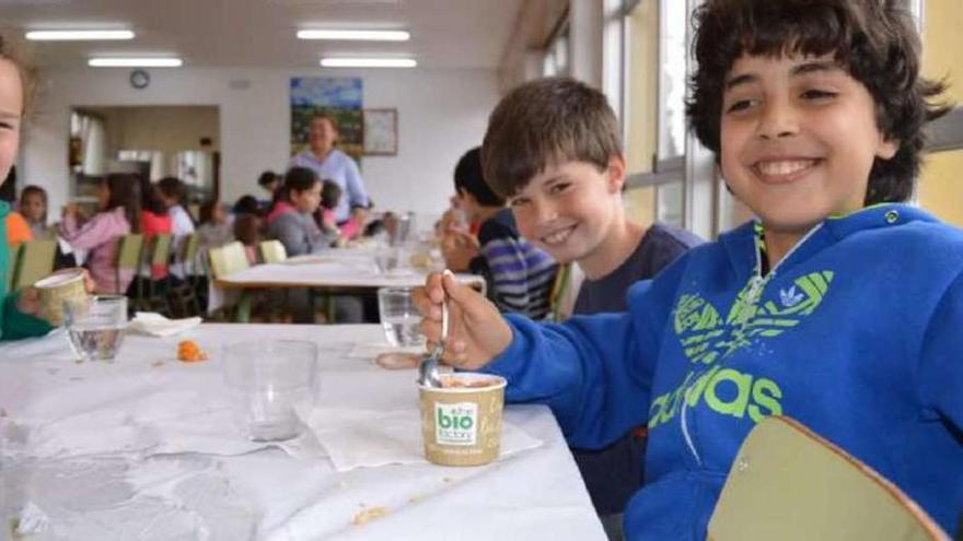 Fragmento del vídeo en el que participaron los alumnos de Curtis para promover el mercado de proximidad.