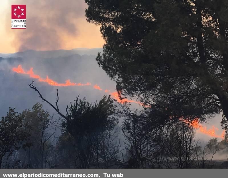 Incendio en Sant Mateu