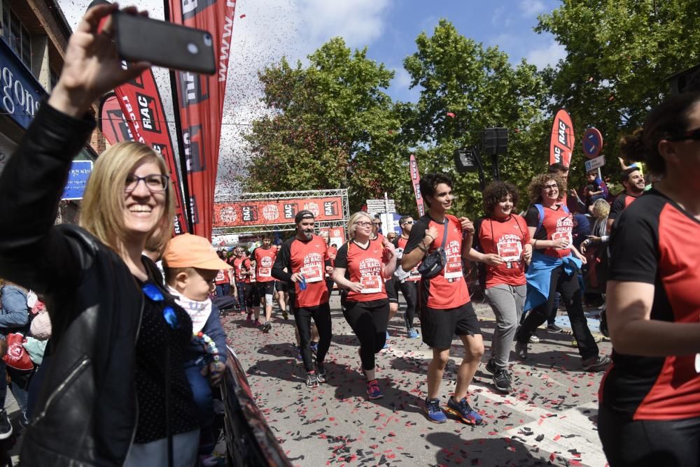 Igualada aplega gairebé 2.000 corredors a La Cursa de RAC 1