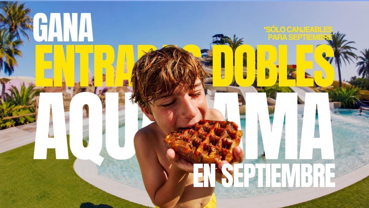 Sorteo suscriptores Aquarama en septiembre