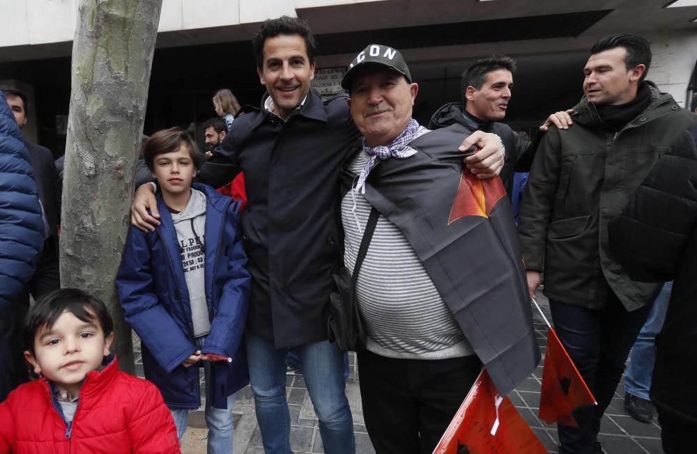 La afición en la celebración del Centenario