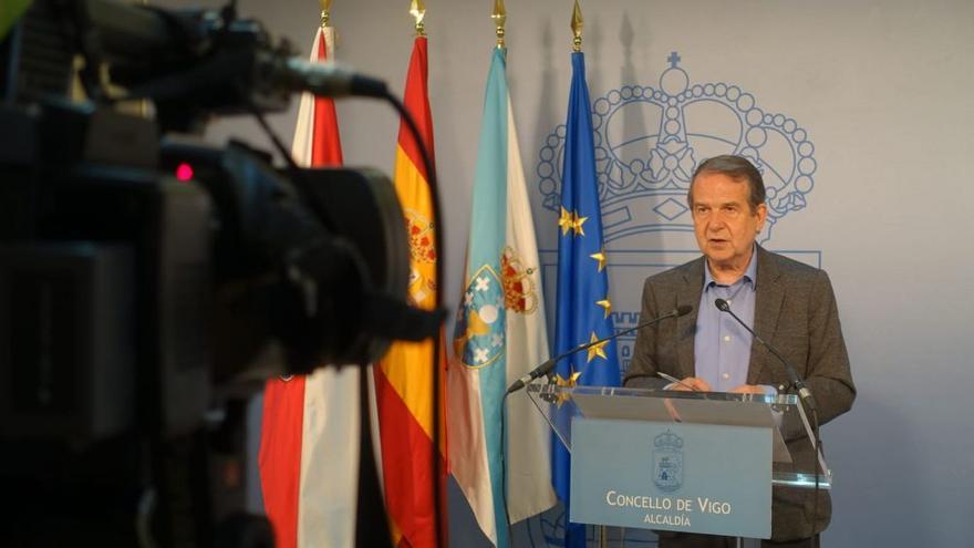 Caballero, en la rueda de prensa de esta mañana