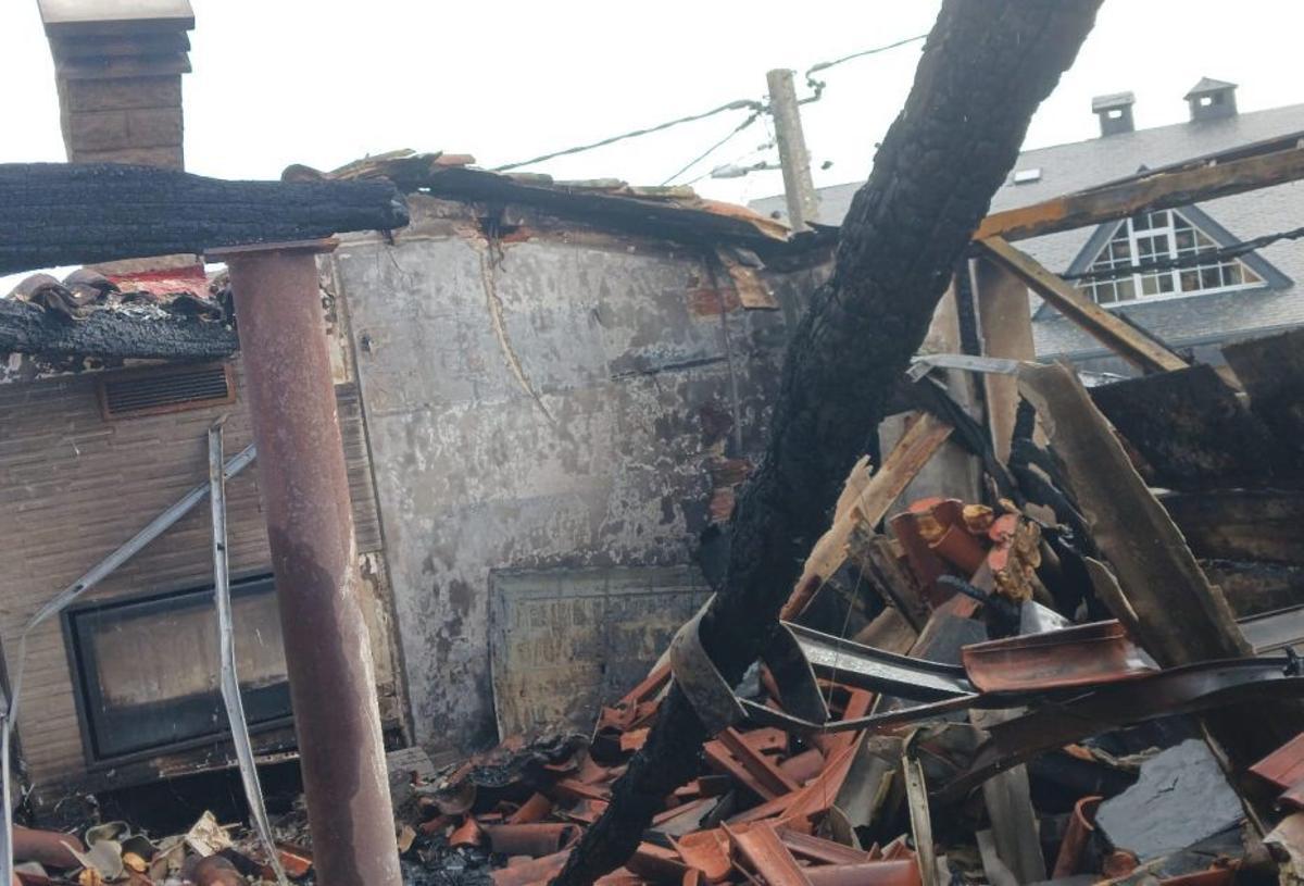 Estado en el que quedó el interior del domicilio. | CEDIDA