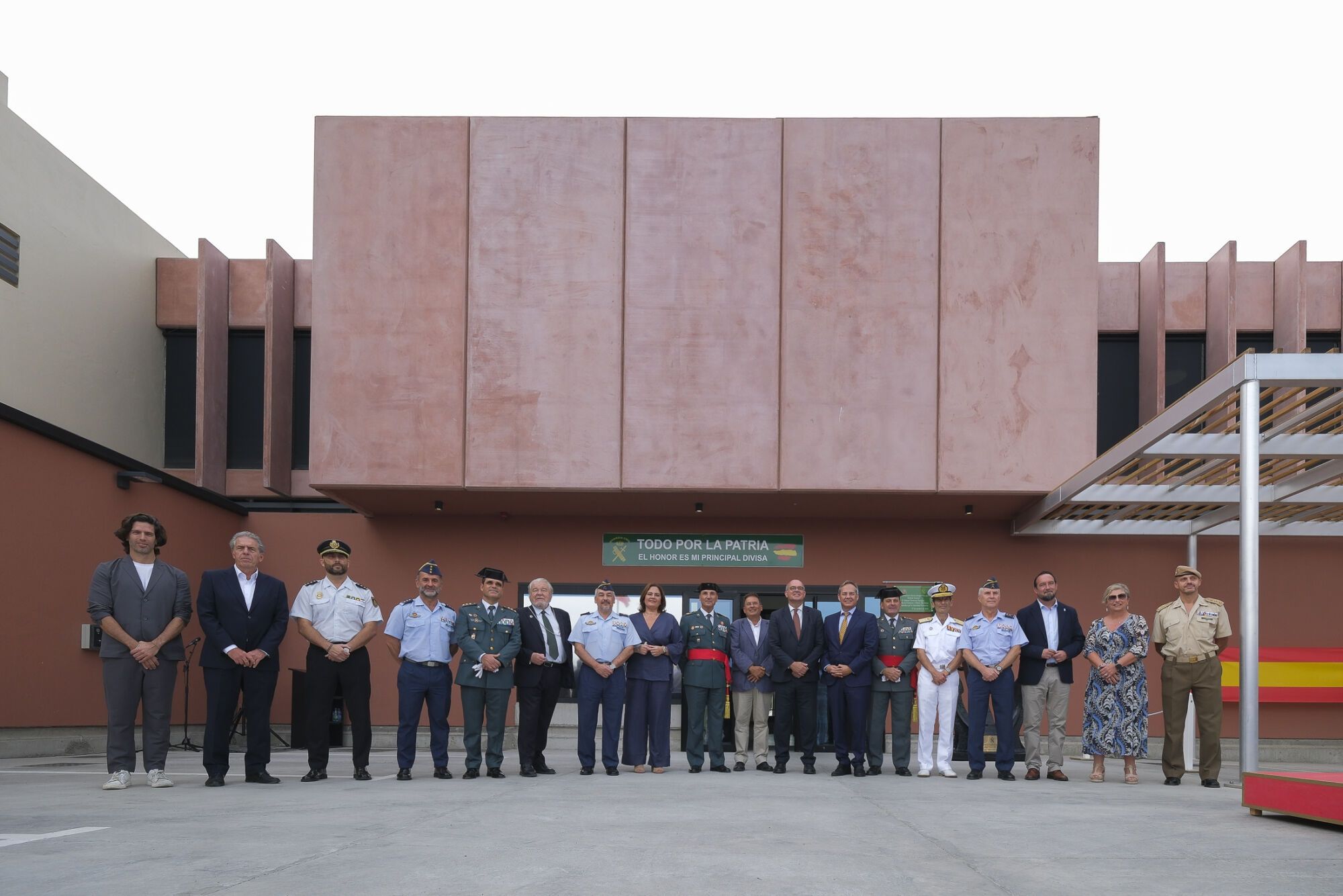 Inauguración de la Comisaría de la Guardia Civil en el Puerto de Las Palmas