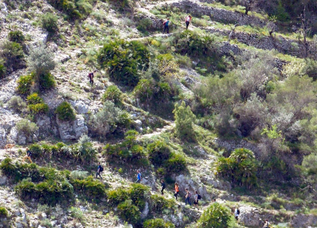 Ruta por «La Catedral del Senderismo» en el Barranc de l'Infern