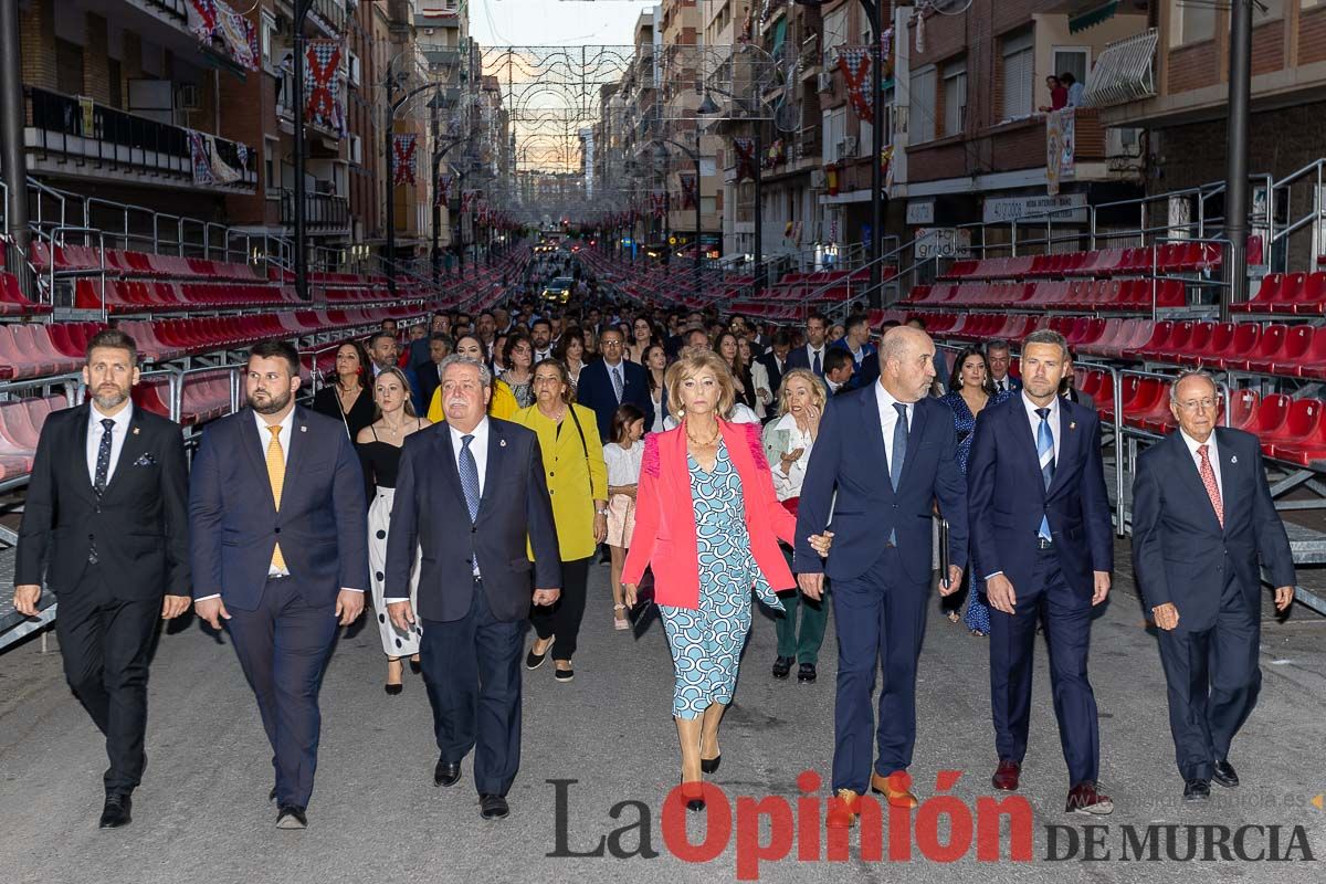 Pregón de Fiestas de Miguel Sánchez Robles en Caravaca