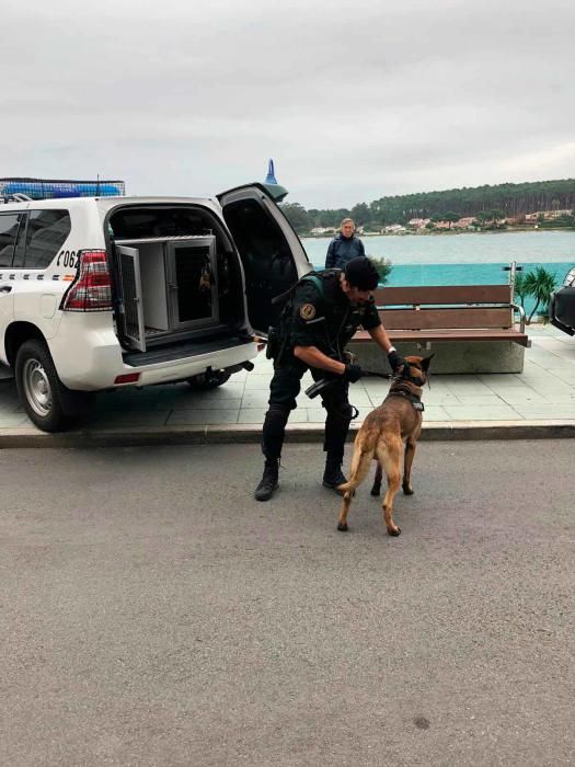 Tiroteo en O Grove, por presunta violencia machista.