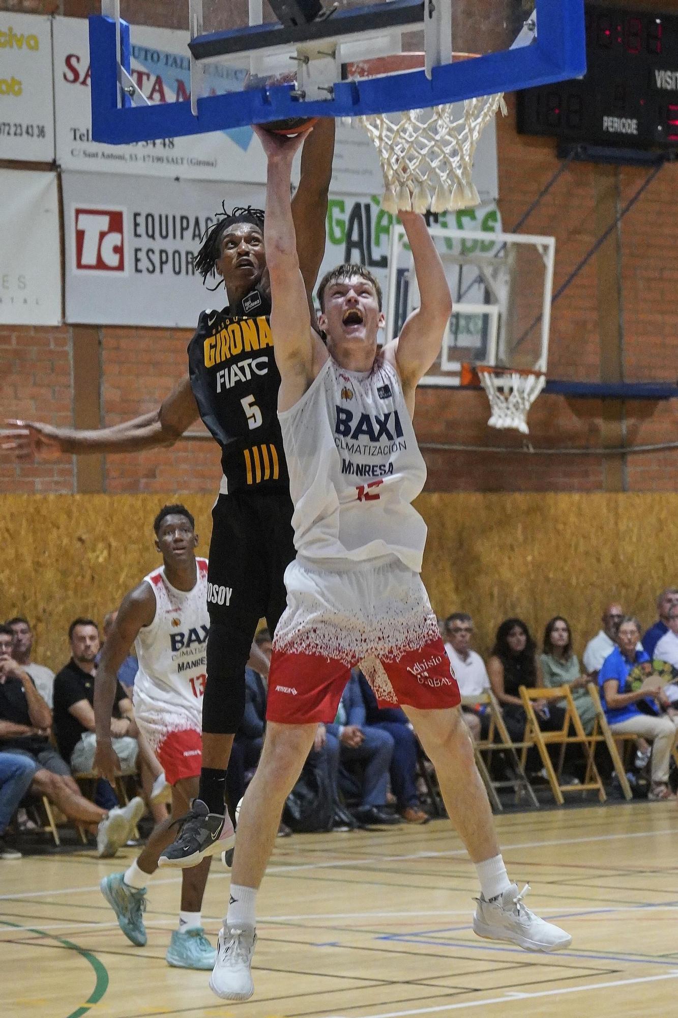 Les millors imatges del Bàsquet Girona - Manresa