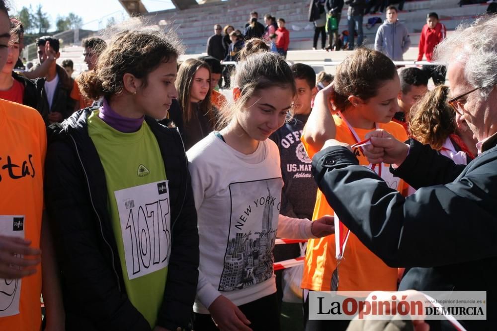 Cross Escolar en Monte Romero