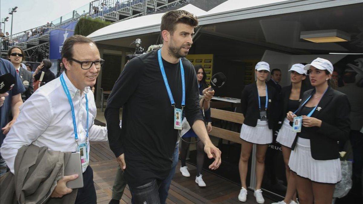 Gerard Piqué está en Madrid presentando la nueva Copa Davis