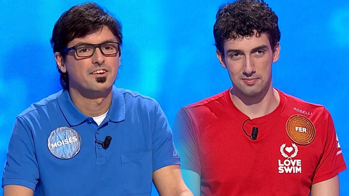 'Pasapalabra': Moisés y Fer viven su duelo número 50 y cuentan en qué se gastarían el bote.