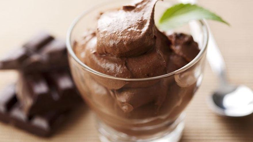 Mousse de xocolata.