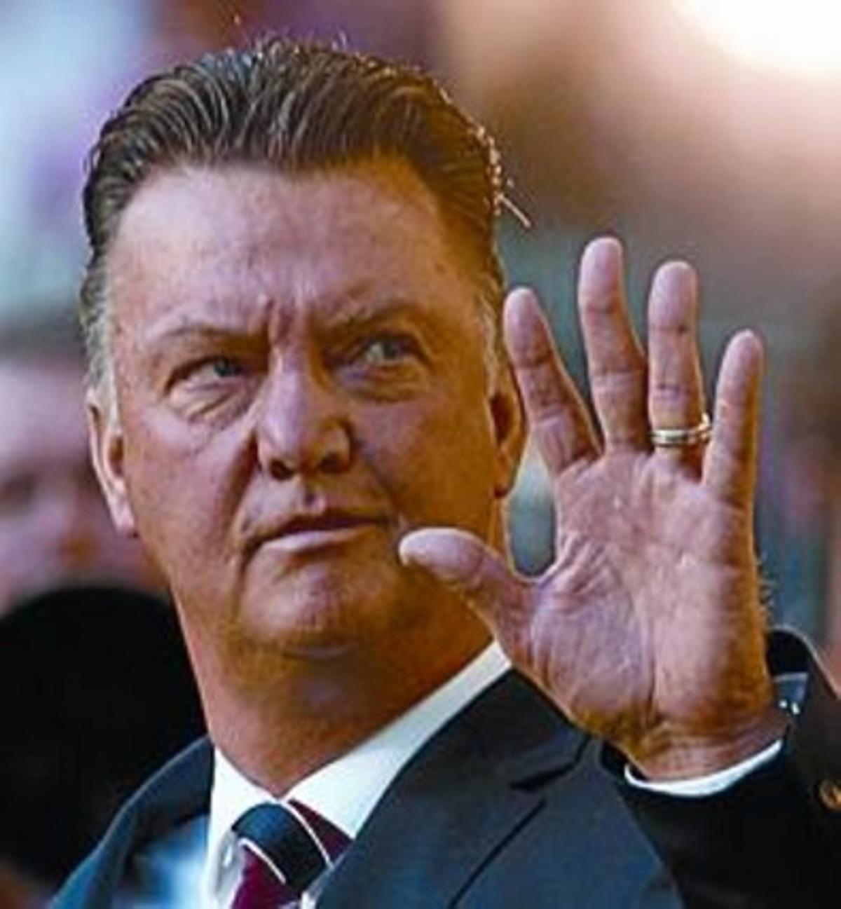 Louis van Gaal.