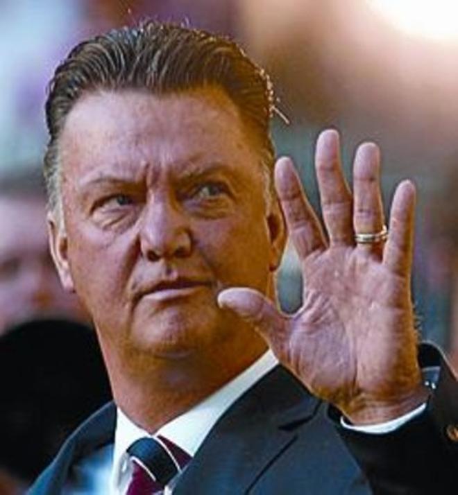 Louis van Gaal.