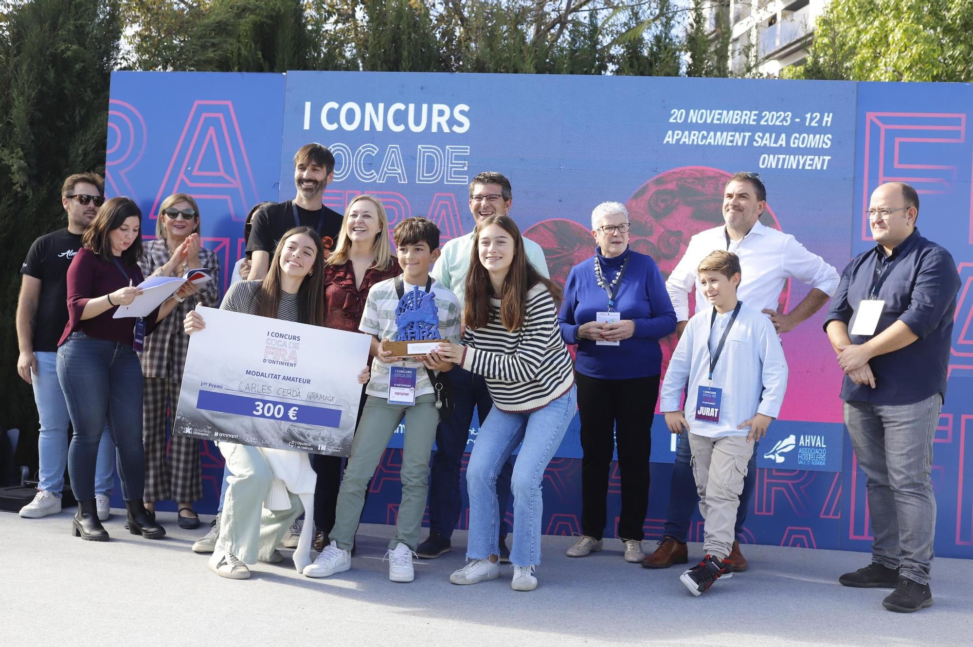 El primer concurso de 'Coca de Fira' de Ontinyent