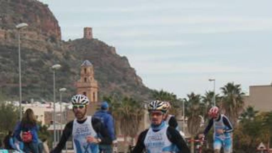 La parte ciclista constó de 22 kilómetros.