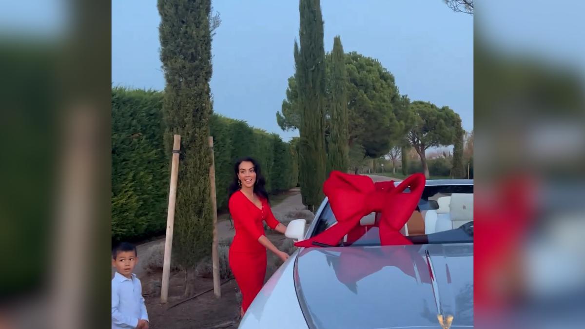 El regalo de Georgina a Cristiano Ronaldo