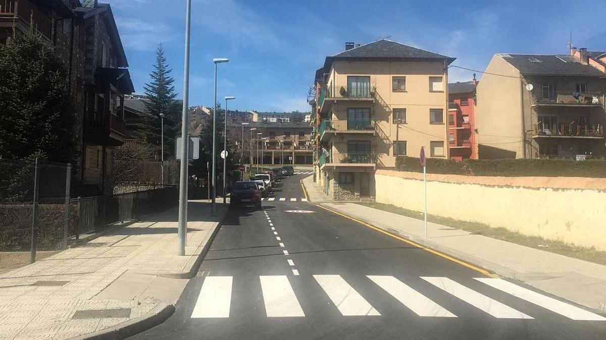 La zona renovada de la Closa de l’Àngel